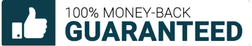 100% money-back guaranteed