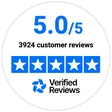 Verified Reviews: 5.0 out of 5 from 3,924 customer reviews